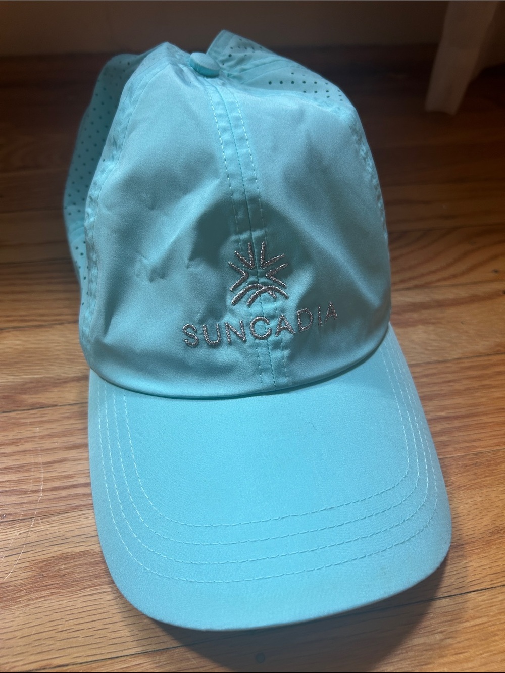Women's Light Teal Cap NWOT - Picture 3 of 5